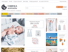 Tablet Screenshot of fabrykawafelkow.pl